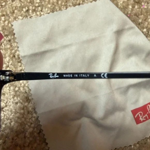 Dark Red Ray-Ban Erika Frame Sunglasses - Picture 7 of 7